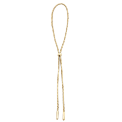 Corbatín Dorado Puntas Doradas